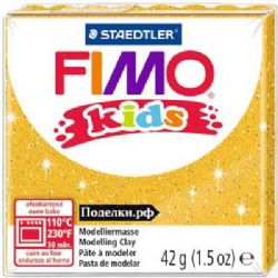 FIMO-KIDS-OR SCINTILLANT  42 GR